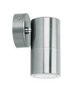 Shadow 6W 240V LED Fixed Wall Pillar Light Titanium Silver / Warm White - 49150	