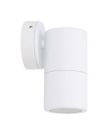 Shadow 6W 240V LED Fixed Wall Pillar Light White / White - 49158