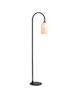 ARLINGTON FLOOR LAMP MATT BLACK / OPAL - SL93313BK