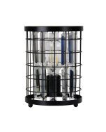 DELAWARE TABLE LAMP Crystal Caged Bedside Lamp - SL94318BK