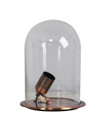 FRANKLIN Antique Copper Specimen Dome Table Lamp Antique - SL98795AC