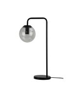 NEWTON LAMP Black Contemporary Clear Glass Lamp Black - SL98799BK