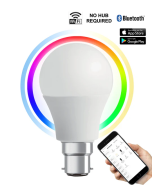 LED Smart Dimmable Tri-CCT+RGB GLS Globes BC SMTGLS2