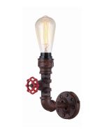 Steam Series ES 25W AGED IRON PIPE WALL LAMP STEAM2 Cla Lighting 