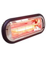 Ventair 1000W Sunburst Mini Radiant Heater for bathrooms - SUNB1000BL
