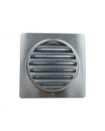 150mm Square Stainless Steel External Wall Vent V150BAL40W
