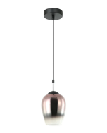 VINUM Wine Glass Shape Colour Fading Effect Glass Pendant Lights VINUM2