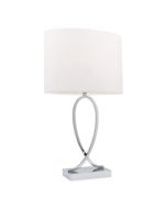 Campbell Touch Table Lamp Small White - A28711SWHT