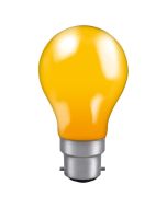 Electrical Products 25W 240V BC B22 GLS Yellow Coloured Light Bulb - ELE10027