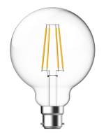 SupValue G95 Filament Lamp Dimmable 2700K B22 - 163092